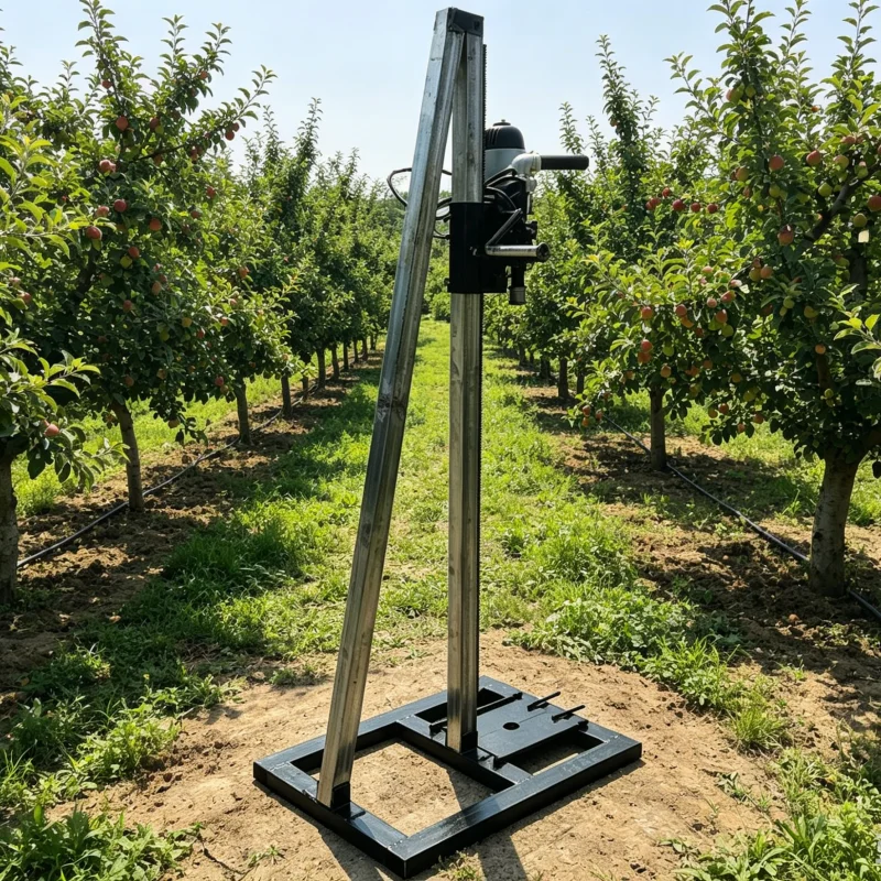 Customized Electric Water Well Drilling Rig 60m Depth Stand Type Portable Easy Operation Domestic Irrigation Tool