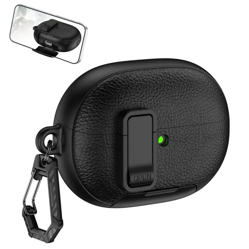 For Huawei FreeBuds Pro 5 FreeClip2 PU Leather Case with Phone