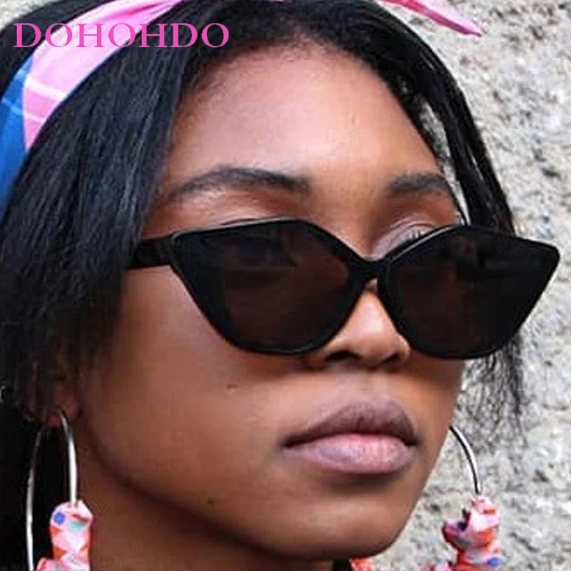 

New Vintage Cat Eye Women Sunglasses Fashion Designer Small Triangle Frame Men Sunglass Outdoor Travel Driving Eyeglasses UV400