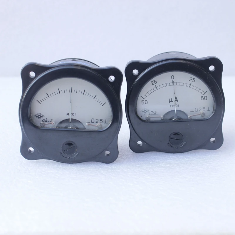 The new M201 meter is aimed at the medium 50uA Panda Head DC ammeter DIY head instrument head