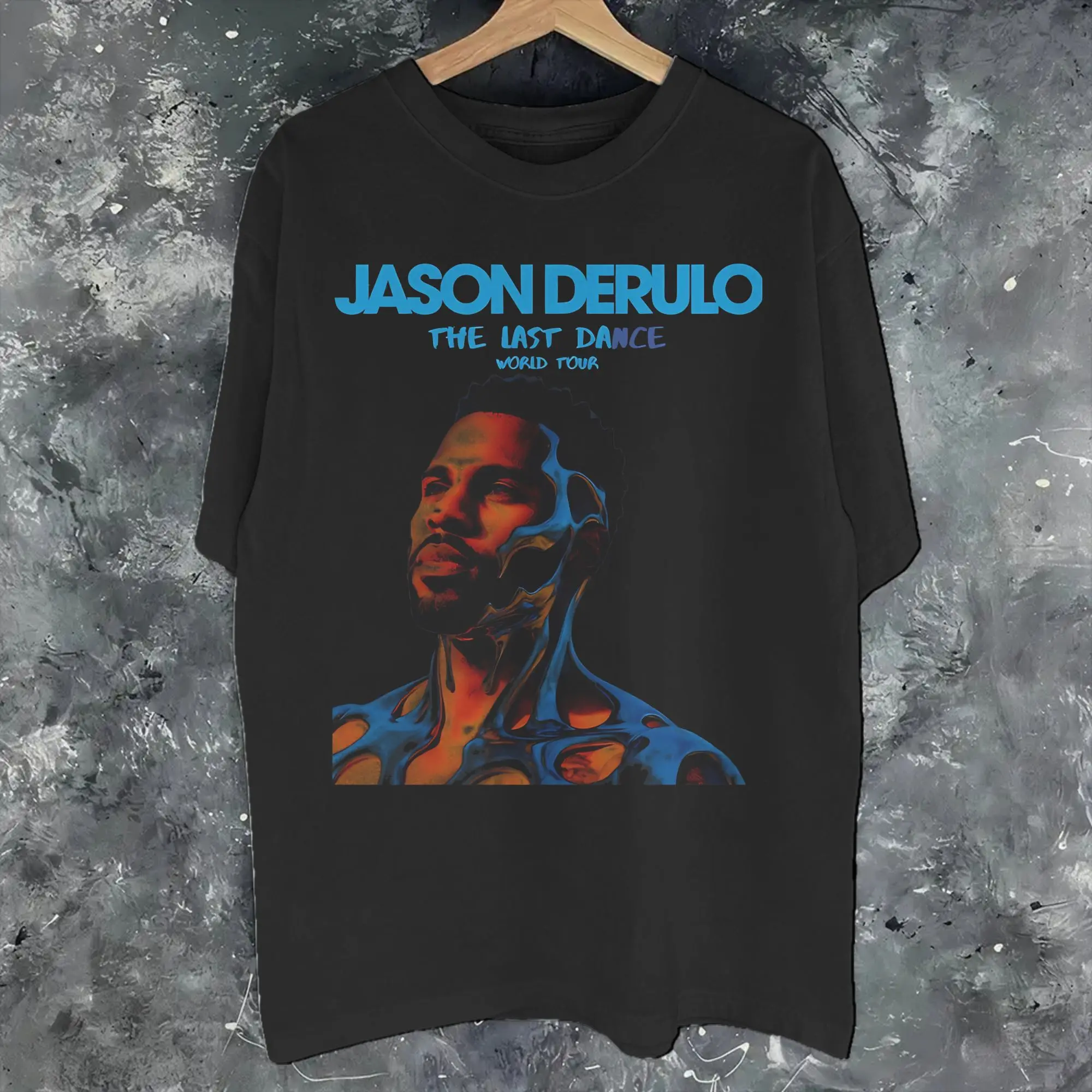 Jason Derulo The Last Dance World Tour Graphic Tee Unisex Aesthetic Short Sleeve Trendy Casual Summer Streetwear Tops