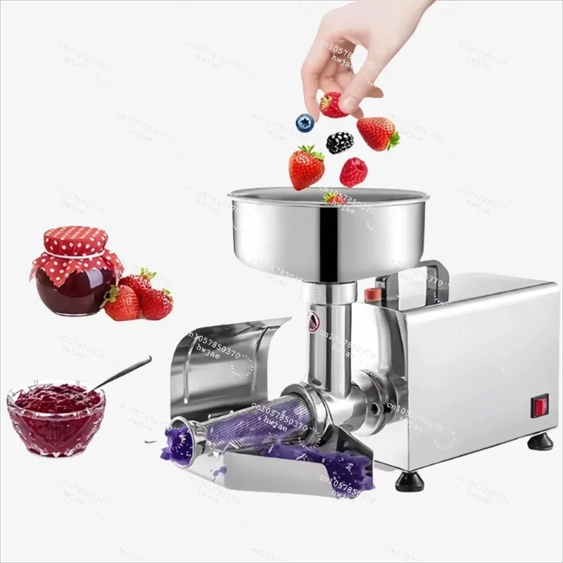 Stainless Steel Electric Tomato Strainer Milling Mango Jam Machine Tomato Juicer Sauce Extractor