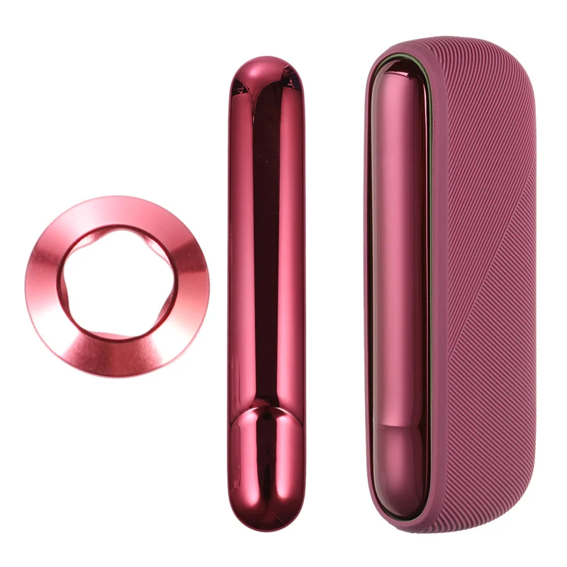 3 in 1 Case for IQOS ILUMA Silicone Case with Side Cover with Ring for Iluma Accessories