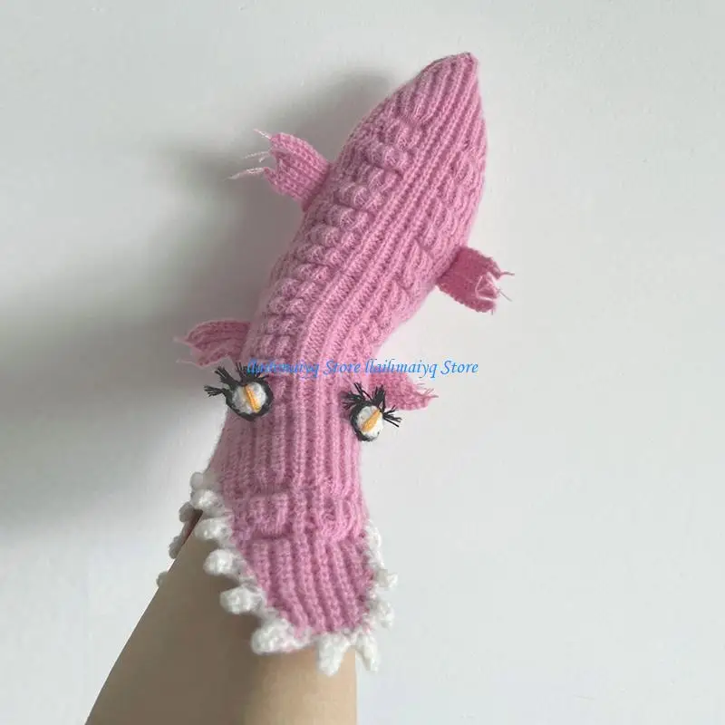 573B Socks Knitted Animal Pattern Floor Socks Unisex Funny Wint