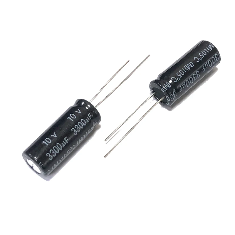 

10v3300UF Volume 10x20mm Aluminum Electrolytic Capacitors 10V 3300UF 10v3300MF 3300MF10v 10VDC 10WV 3300MFD 4700uf 6800uf 10v