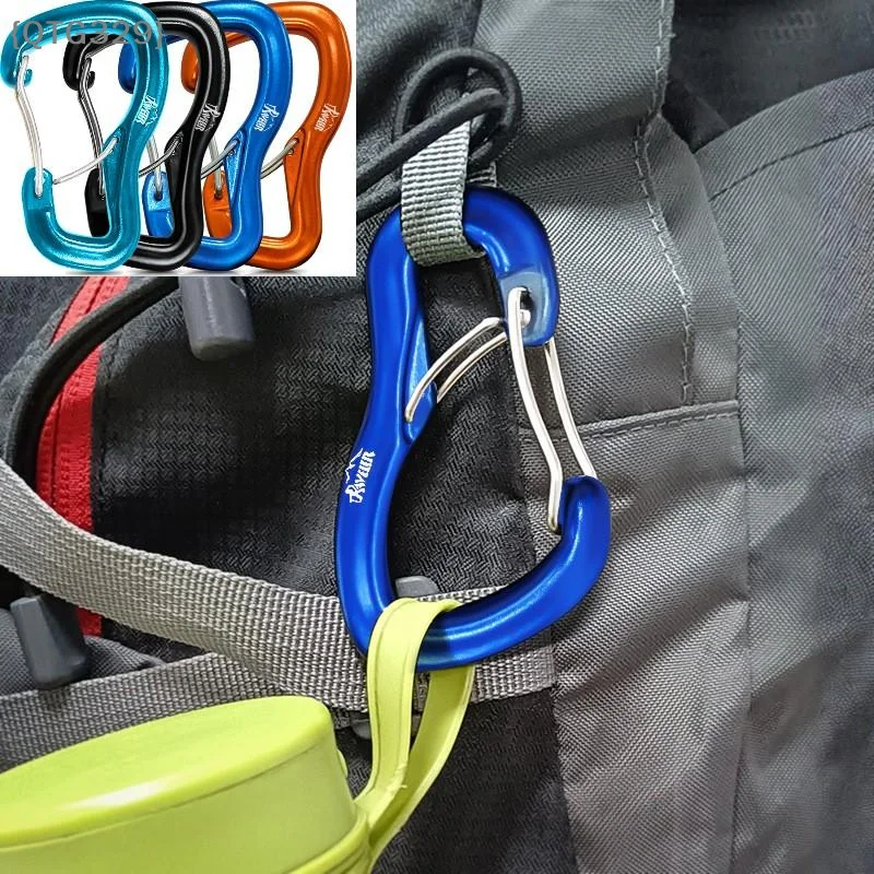 

【QTG329】Outdoor Hammock Double Locking Buckle - Multifunctional Aluminum Alloy Quick Hanging Camping Accessory【WQ】