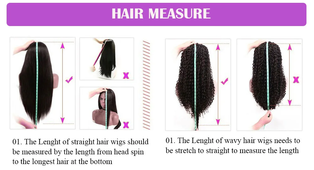 13x6 HD Lace Frontal Perücke Echthaarperücke Glattes Echthaar für Schwarze Frauen Sofort Tragbare Perücken Anfängerfreundlich – Detail 5