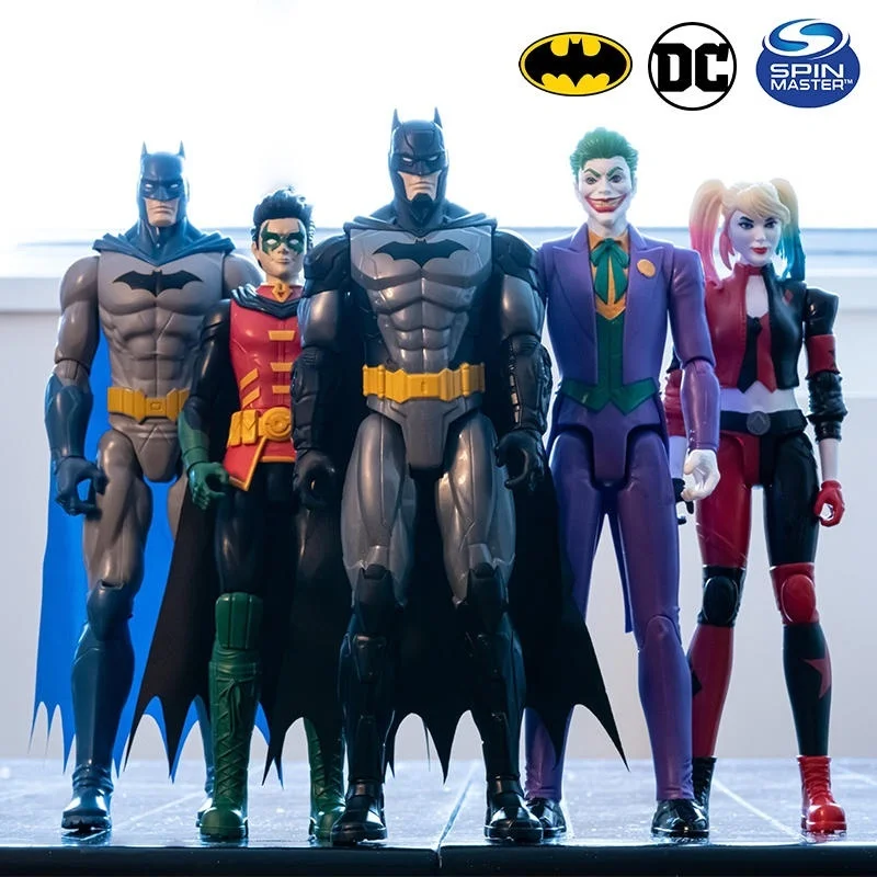 Marvel 12-Inch Batman Justice League Heroes Return Harley Quinn Robin Collection Action Figure Toys Dolls Model Birthday Gifts