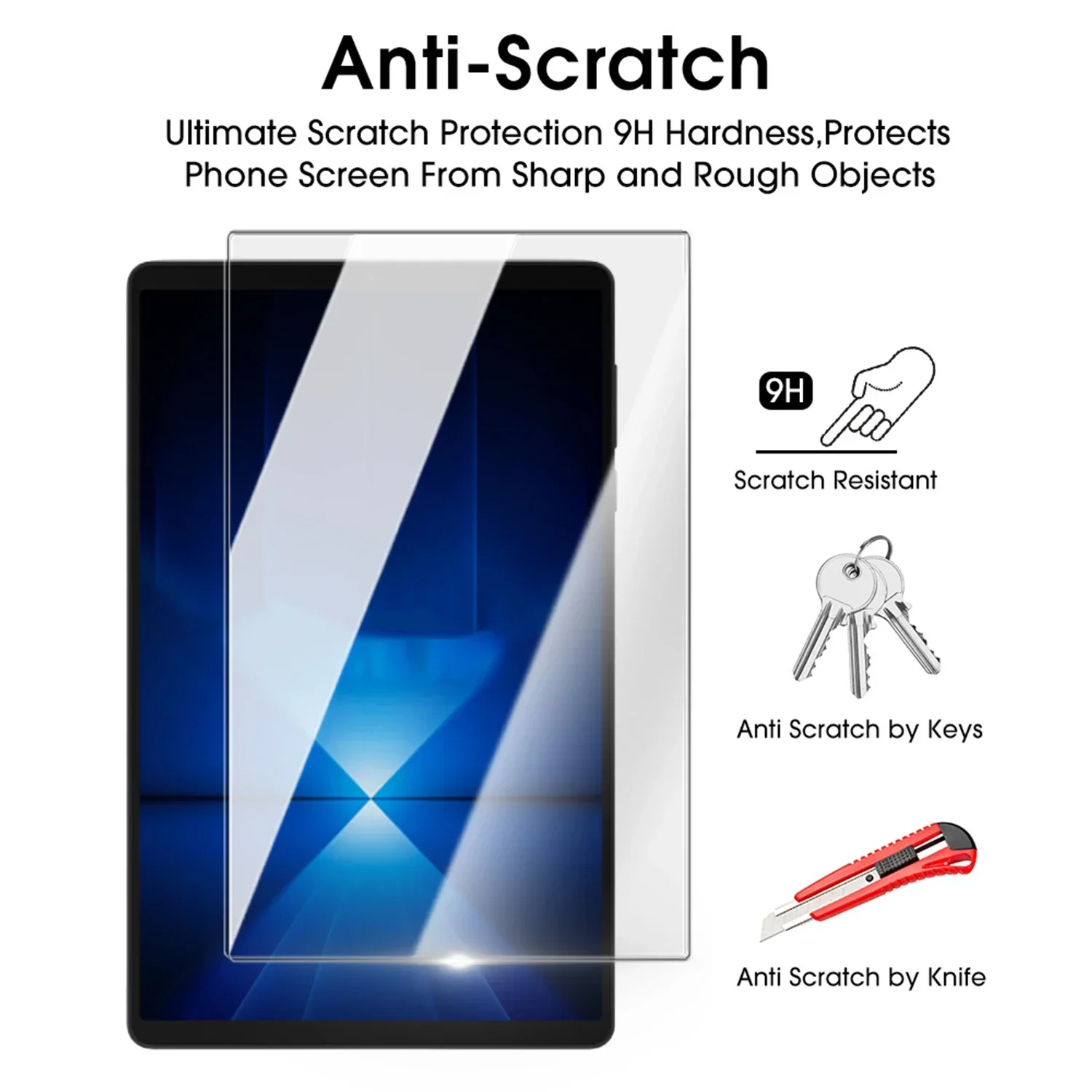 واقي شاشة من الزجاج المقسى لجهاز Lenovo Legion Y700 8.8 بوصة Gen 4/3/2/1 لجهاز Legion Tab 2nd 3rd 8.8 بوصة غطاء مضاد للخدش #4