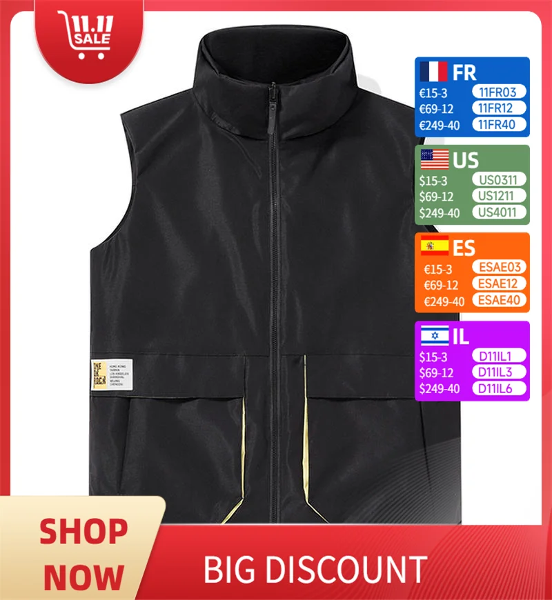 

Outdoor Sports Customized Vest Women's Vest Men's Mountaineering Outdoor Clothing