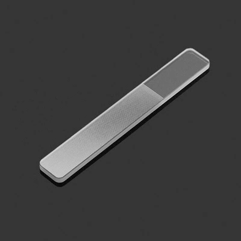 나노 유리 네일 파일 버핑 투명 네일 아트 매니큐어 샌딩 그라인딩 러빙 스트립 전문 폴리싱 네일 수리