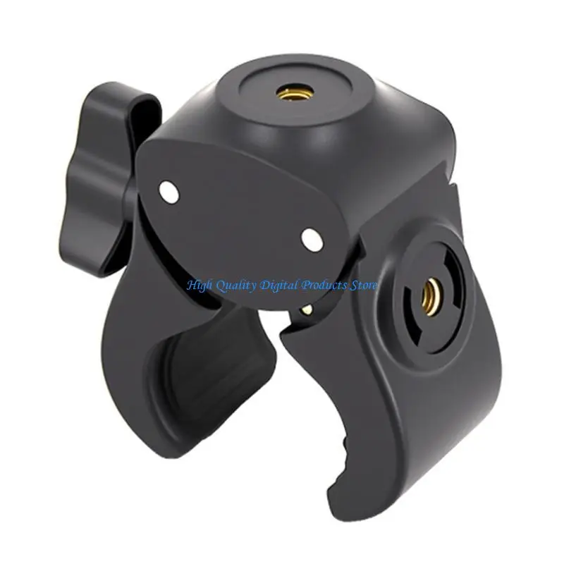 

U2JE Clamp Mount Double 1/4" Thread For Phones 13-47mm Round Tube Clamping Universals