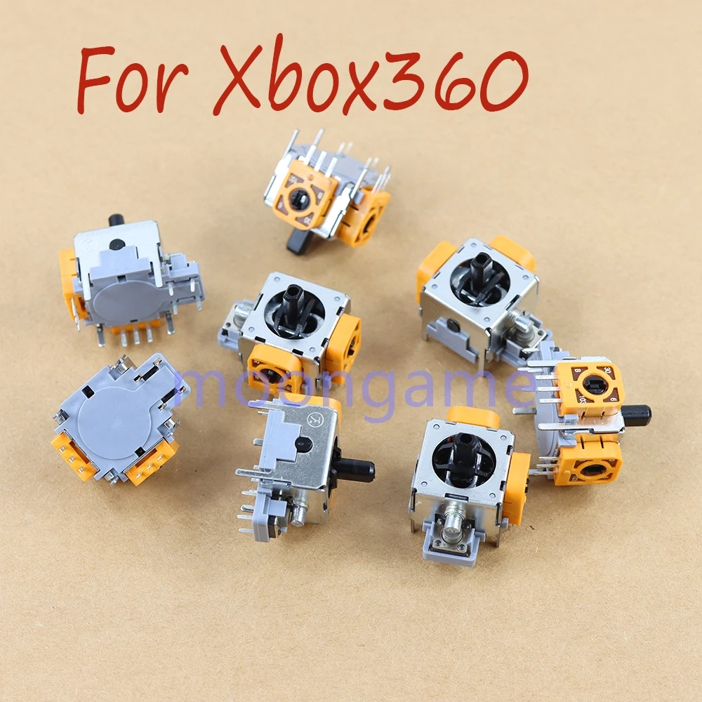 

100 шт. для XBOX360 PS2 оранжевый с F 3D аналоговый джойстик геймпад ручка рокер