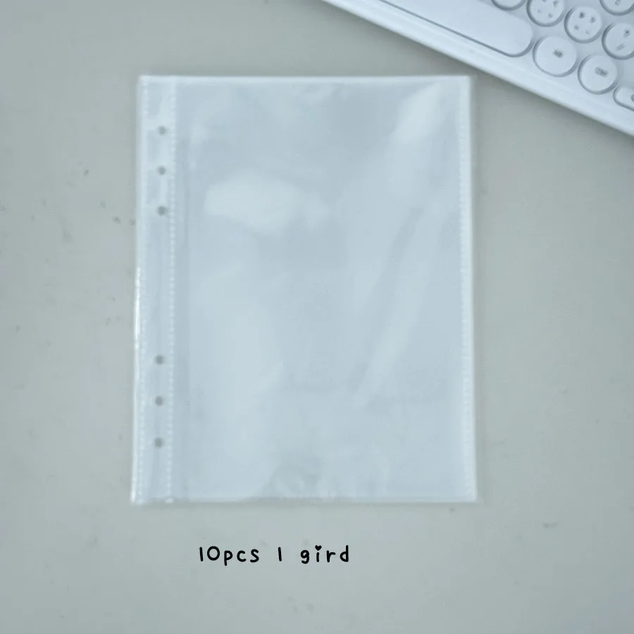 SKYSONIC A5 Loseblatt-Aufbewahrung, transparente Kartenalbumseiten, Reißverschlusstaschen zum Organisieren von Dokumenten und Fotos – Detail 37