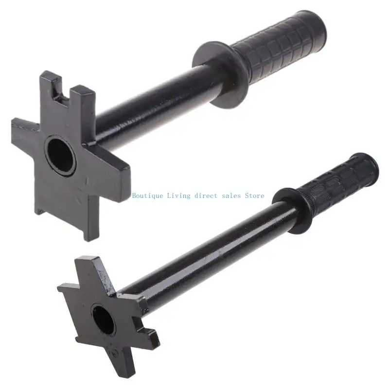 

Manual Opener Handheld Drum Opener 29cm/11 in 55 Gallon Oil Drum Lid Opener for 55 Gallon Oil Drum