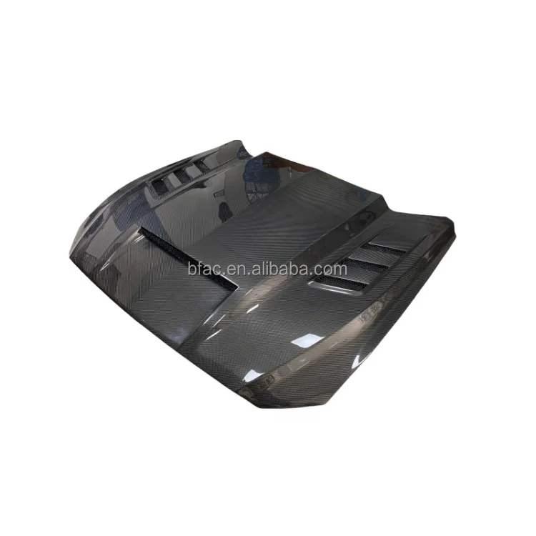 

FT Style Carbon Fiber Hood Suitable for Ford Mustang 2015-2023 Model