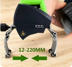 12-220MM Portable Steel Tube Cutter Electric Saw 220V 110V 1000W Stainless Steel Pipe Cutting Machine ZD220