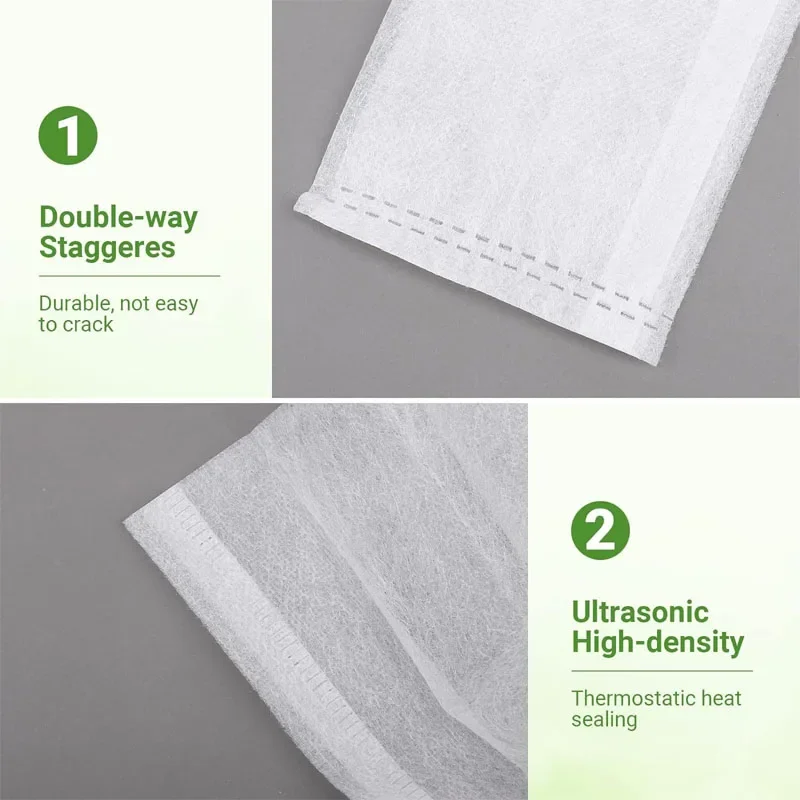 100 шт. биоразлагаемые сумки для детских семян, нетканые мешки для выращивания растений, тканевый мешочек для горшков для рассады, принадлежности для домашнего сада