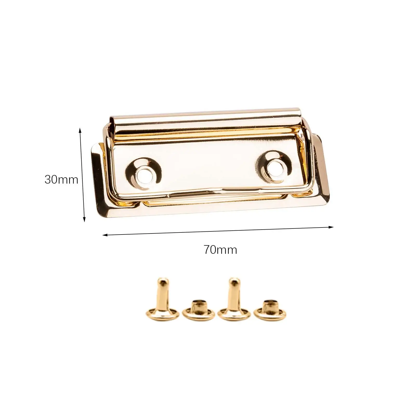 6 قطع مشابك لحامل لوحة القرطاسية المحملة بزنبرك منخفض المستوى