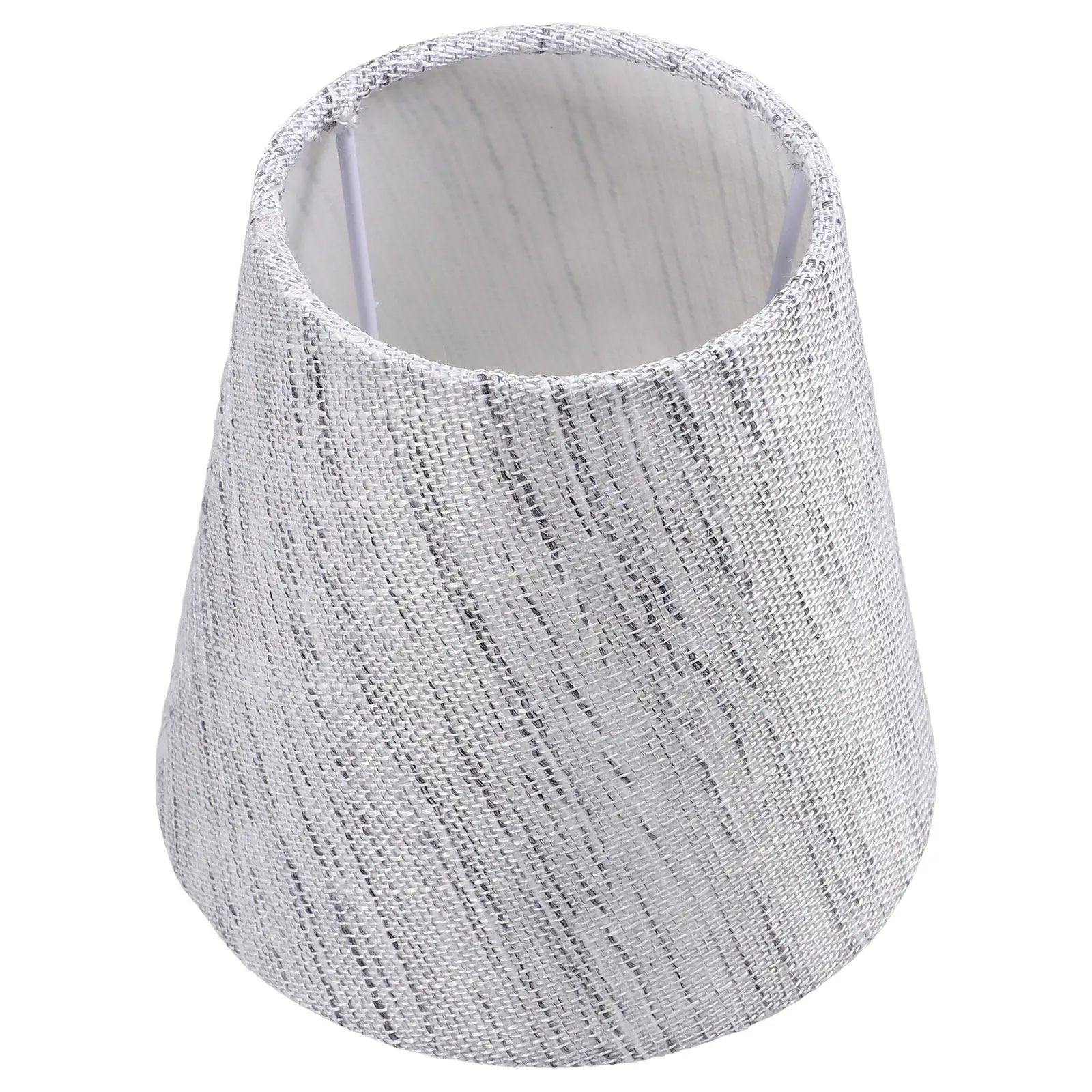 

Тканевый абажур для люстр, маленький барабанообразный, совместимый с лампами E14, замена абажура для спальни, гостиной, столовой, офиса, стола