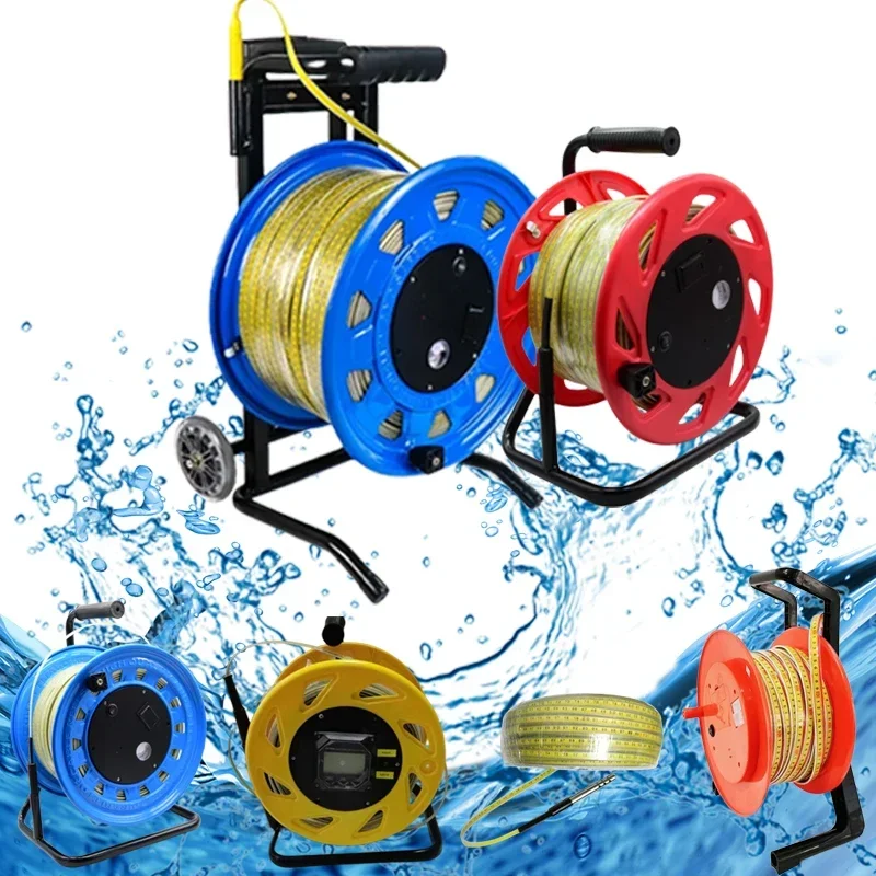 2026 New Model0-200m Depth Water Level Meter Sounder Water Well Level Sensor For Measuring Wells Application Level Sensor