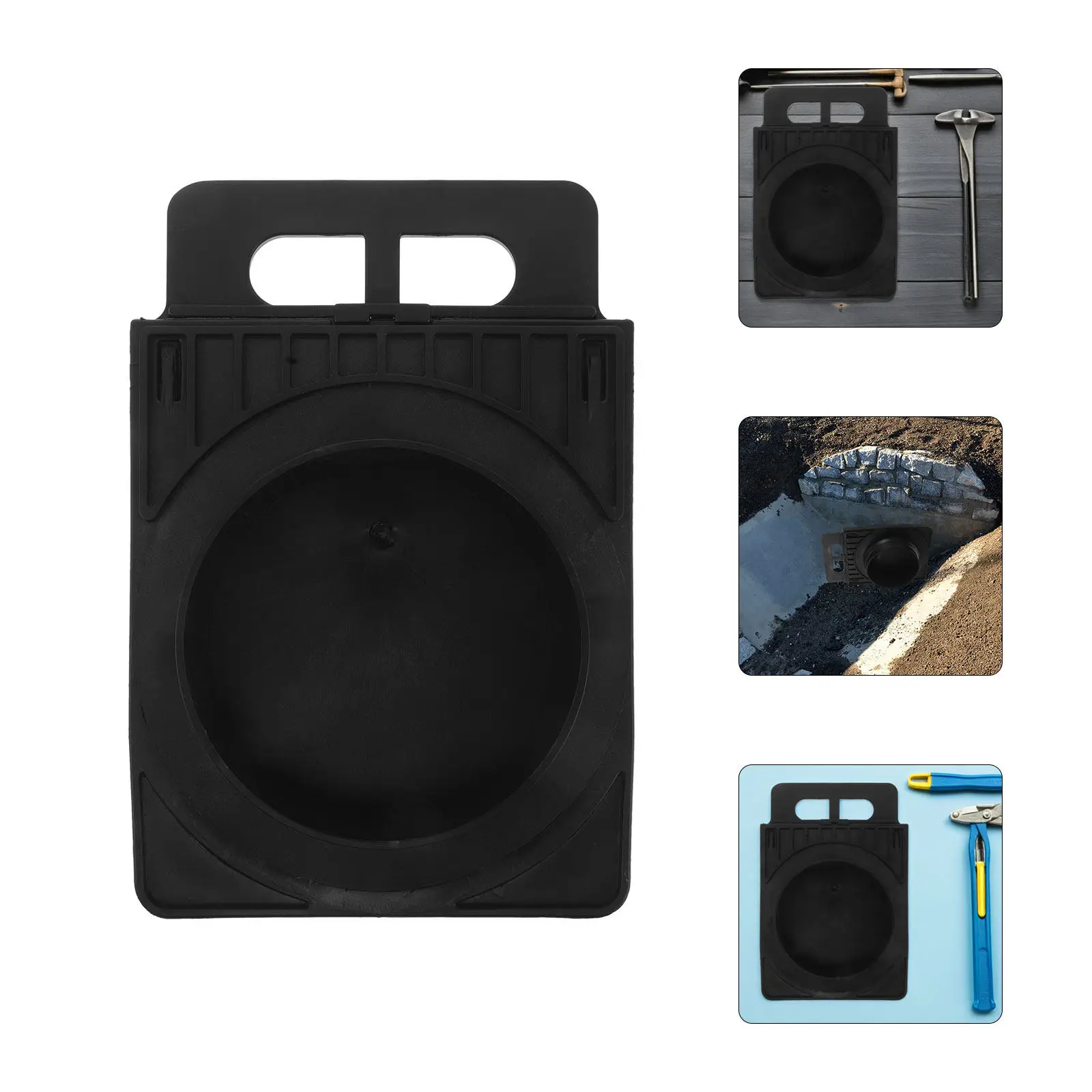 Black Plastic Farm Drainage Outlet Agricultural Water Control Gate Irrigation Discharge Outlet for Fields Farm Water Drain