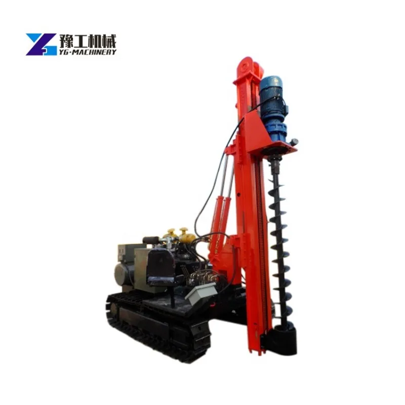 Pile Driver Excavator Piling Machine Hammer Timber Pile Driver