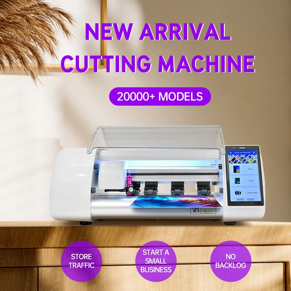 Universal Mobile Phone Screen Protector Tpu Hydrogel Plotter Intelligent Cutting Cut Machine