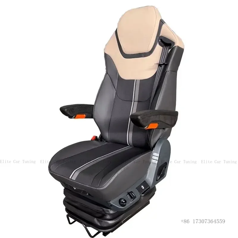 

Новое супермягкое аэродинамическое сиденье водителя с воздушной подушкой для тяжелых грузовиков Dongfeng и Jiefang, универсальное, модель C