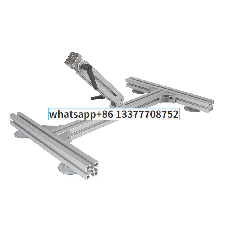 Linear Actuator Stands Aluminium Alloy Reciprocating Linear Motor Bracket Adjustable Angle with Non-slip Foot Pad