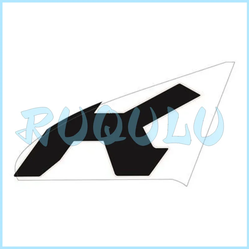 Zt350-gk Fuel Tank Left Rear Sticker (black/k/high Viscosity) 1210343-017000 For Zontes