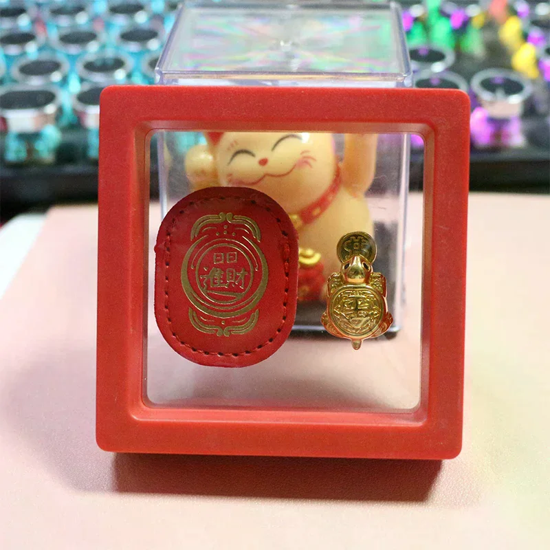 Fengshui Lucky Turtle Wallet Charm Money-biting Ornaments Decor Daily Wealth Longevity Financial Stability No Break Fortune Keep