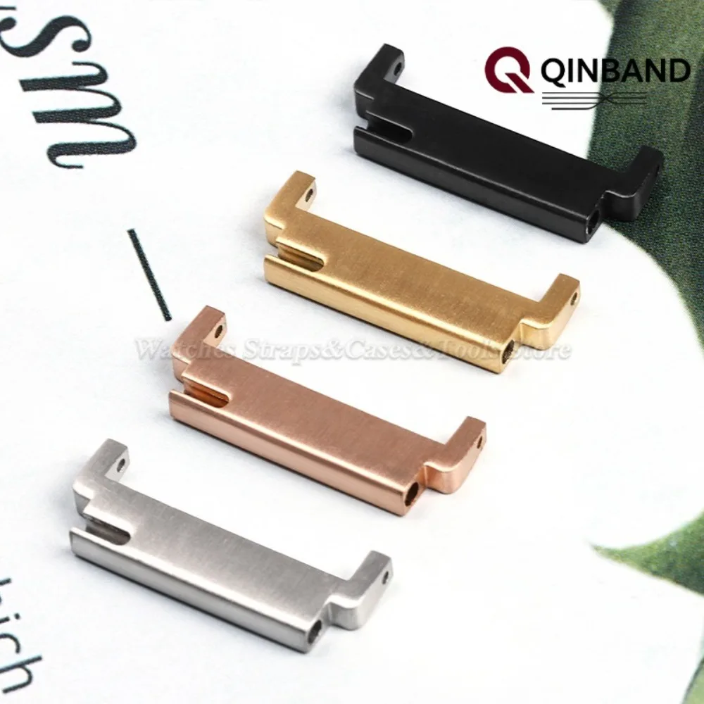 1 Paar Metalladapter für Armbänder, 18 mm auf 20/22 mm, 20 mm auf 18/20/22 mm, 22 mm auf 18/22/22 mm, Schnellverschluss-Stifte, Anschlüsse, Uhrenzubehör – Detail 5