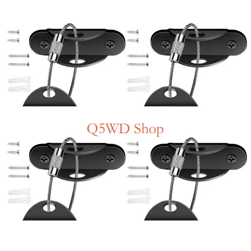 q5wd-壁掛け家具安全ストラップキャビネット転倒防止拘束頑丈な家具固定システム簡単なインストール