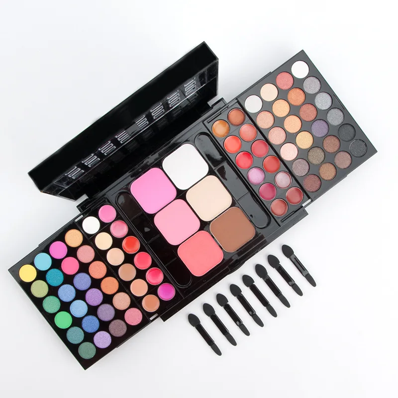 78 Colors Makeup Palette All In One, Eyeshadow Lip Gloss Blush Cosmetic Set, Multicolor Matte Shimmer Eye Shadow Palette