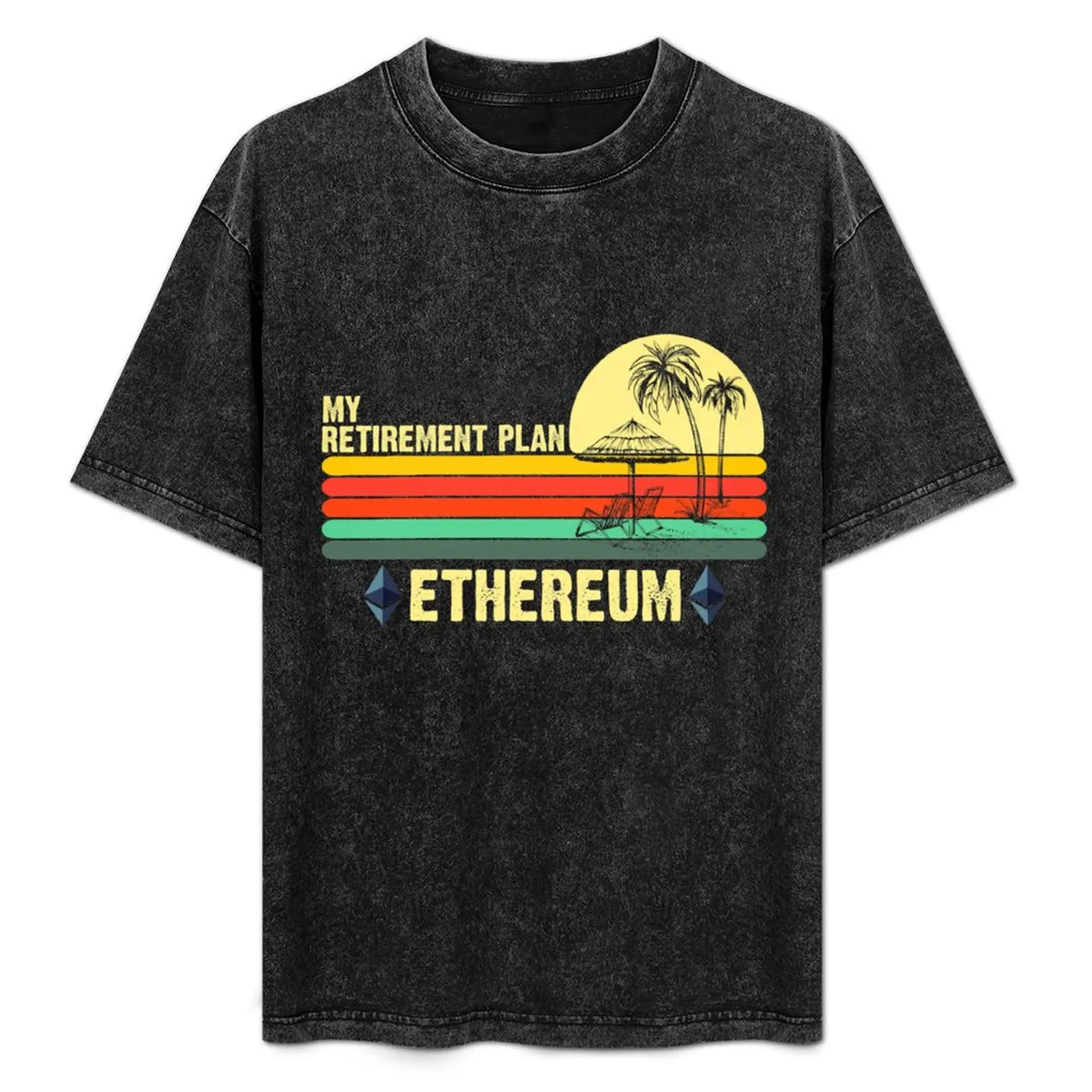 Ethereum My Retirement Plan Blockchain ETH Crypto HODL BTC T-Shirt Performance Workout Tee-shirt à manches courtes