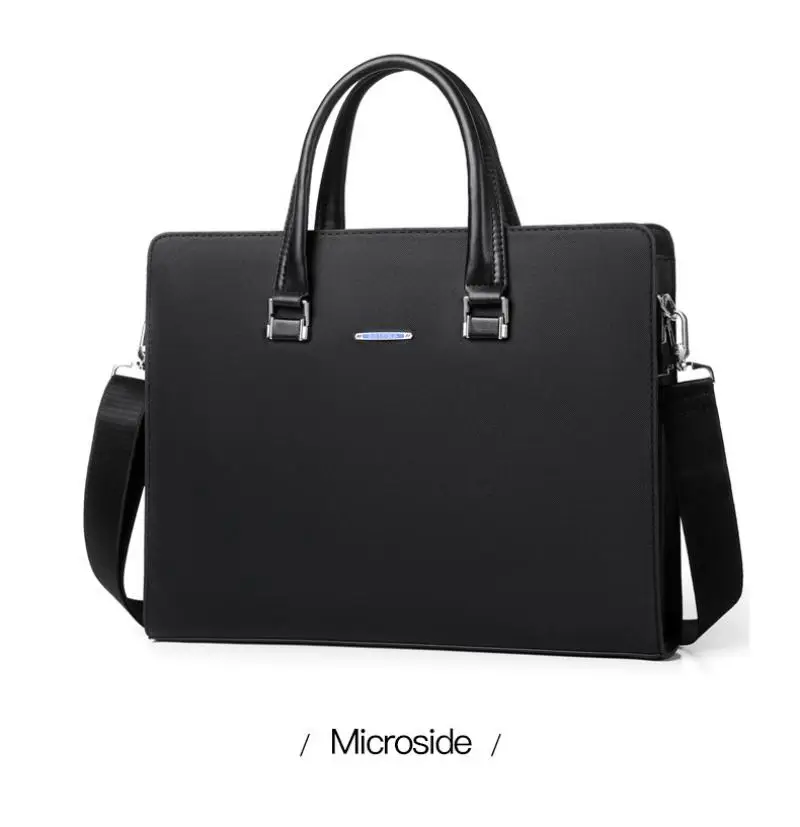 Borsa per computer di nuova moda Borsa per valigetta Borsa in pelle PU di alta qualità Borsa orizzontale da uomo Borsa a tracolla casual