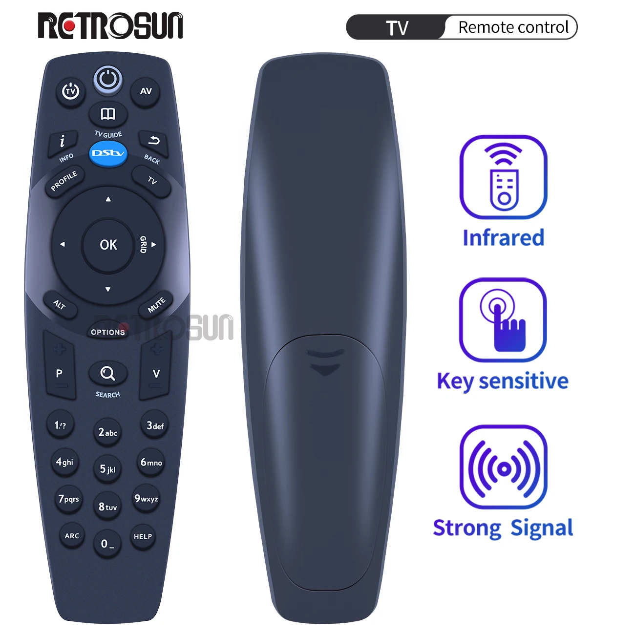 جهاز تحكم عن بعد جديد لفك التشفير DStv B6 HD