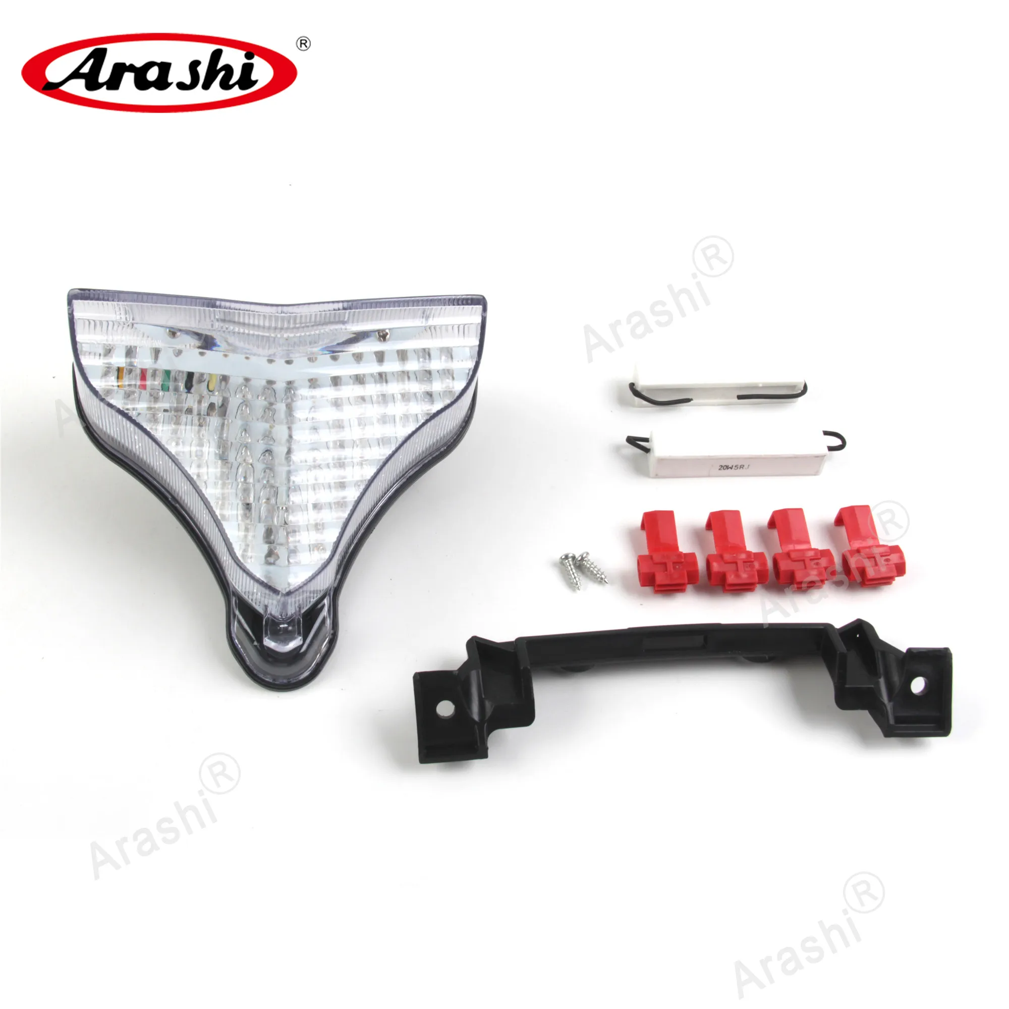 

Arashi Rear Stop Taillight For YAMAHA YZFR1 YZF-R1 YZF R1 2009 2010 2011 LED Turn Signal Brake Tail Light Blinker Lamp E-mark