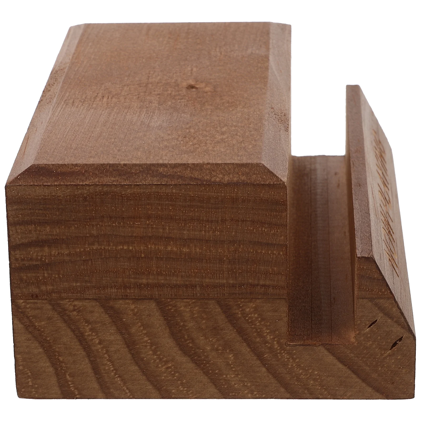 

Wooden Vinyl Record Stand Vintage Style Desktop Record Holder Rack for Home File and Cd Storage Album Cover Holder