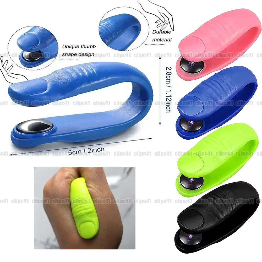 1Pc Portable Mini Magnetic Finger Joint Hand Massager Wearable Acupressure Massager Headache Relief For Blood Circulation