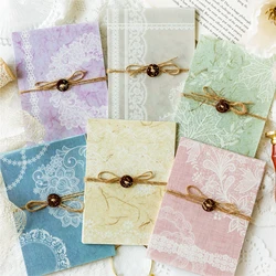 30pcs Vintage Material paper Lace paper Scrapbook Materials DIY Photo Album Collage Journal Creative Stationery supplies