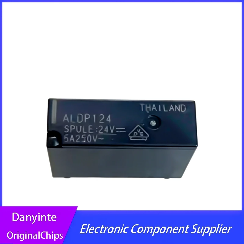 New   10Pcs/LOT ALDP124 24V  ALDP124-24v 5A replace G5NB-1A-E 24VDC G5NB-1A-E-24V  5A 250VAC  DIP4