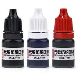 5/10ml Ink Textile Clothes Waterproof Ink Special Ink For Students Children Name Stamp Printing On Clothing Wash Not Fade