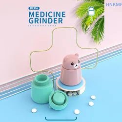 Pill Crusher Pro Kids Adult Pill Pulverizer Tablet Grinder Medicine Splitter Powder Crusher With Storage Box For Home Outdoor