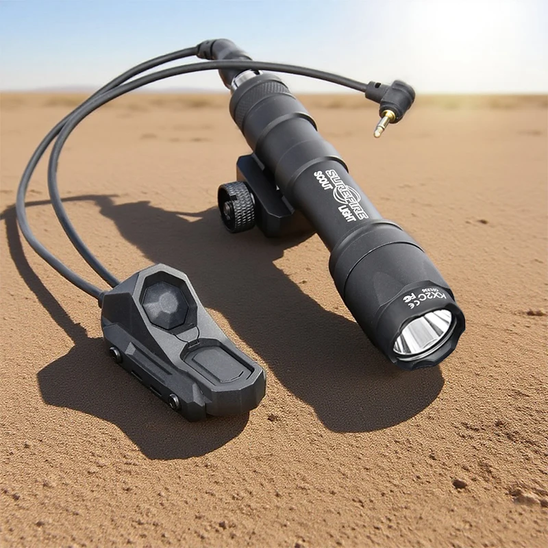 

WADSN Tactical Surefir M600 Flashlight M300 Weapon Light AXON Switch Fit 20MM Picatinny MLOK KEYMOD Rail Airsoft Hunting Lamp