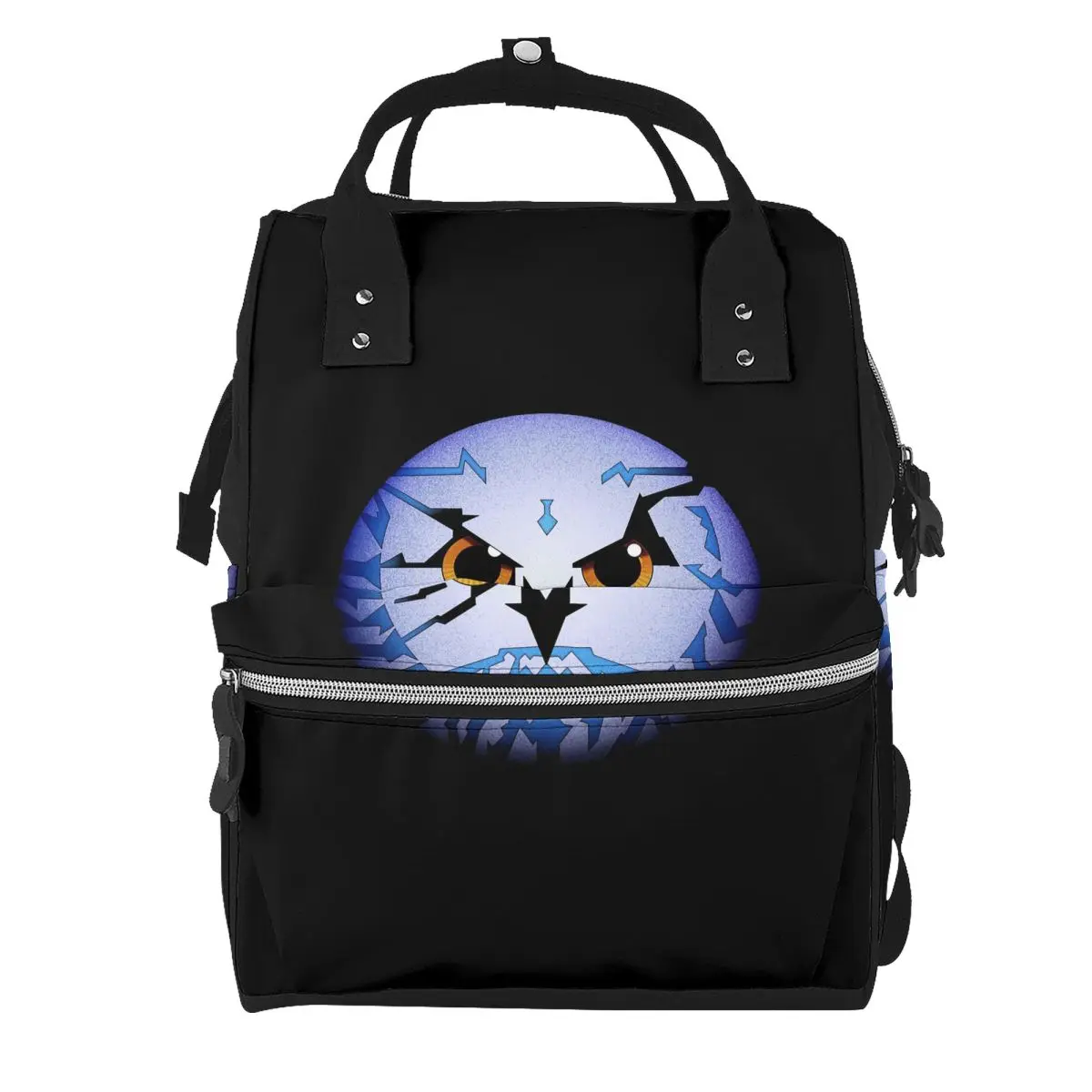 Amiga Psygnosis Owl Student Backpack School Bag Hiking Travel Daypack for Men Women Bookbag Shoulder Bags