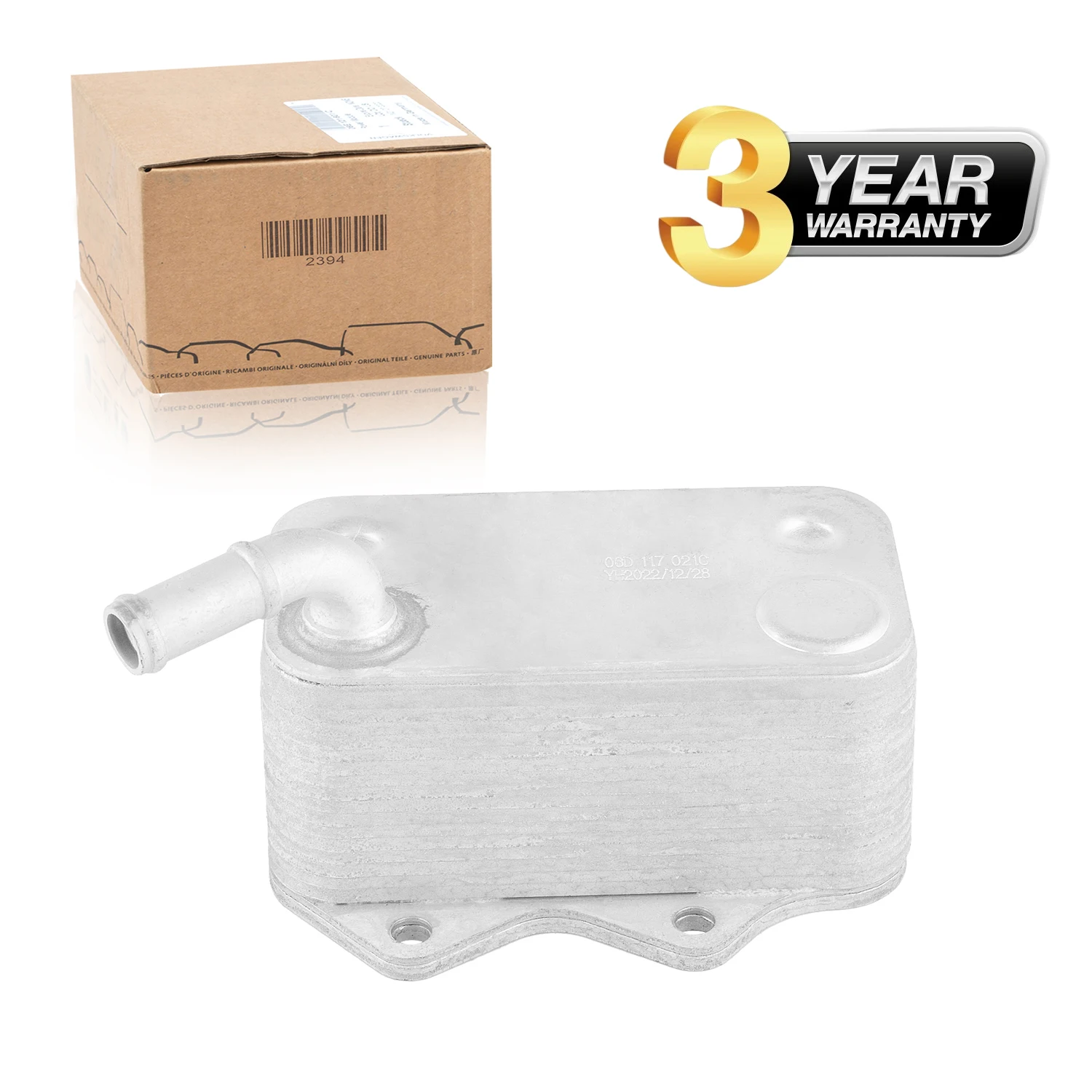 

06D117021C Engine Oil Cooler For AUDI A1,A3/S3,A4 B7,A6 C6,TT 2003-14,VW Eos,Golf,Jetta,Passat,Scirocco,Touran 2004-17 2.0T