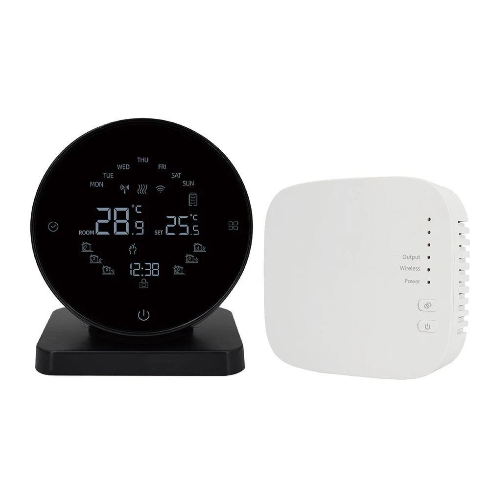 Smart Home Usage Smart Thermostat Precision Temperature Management System Gas Boiler Thermostat Battery Power Option For ALEXA