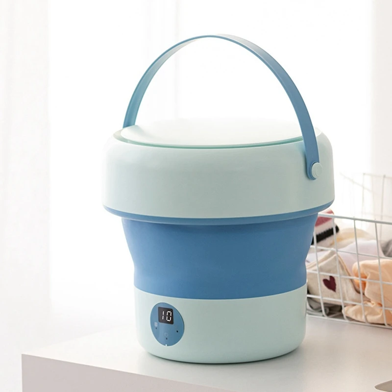 Folding dishwasher EU PLUG,Folding Dishwasher Household Small Mini Turbo Dishwasher Fruit and Vegetable Cleaner